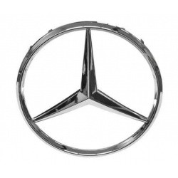 Эмблема на капот Mercedes 115*115